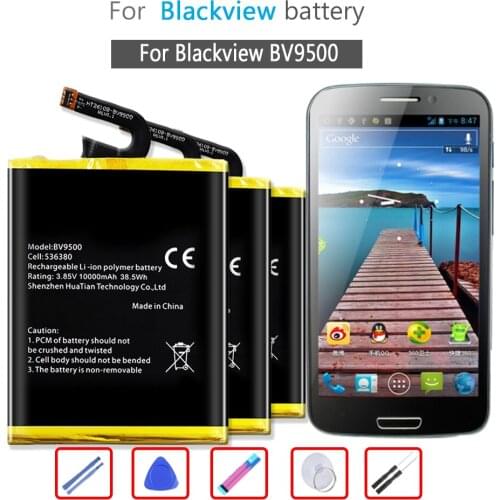 10000 MAH Battery For Blackview BV9500 / BV9500 Pro BV9500Pro Mobile Phone