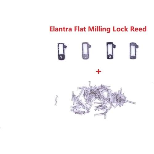 20pcs) Car Lock Reed For Elantra flat milling auto lock spring Car Lock Tablets Lock Spring Locking Reed AutoLock