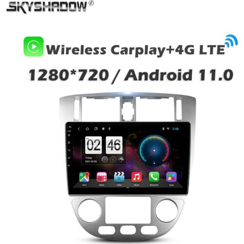 6G+128G Android 10.0 Car DVD Player GPS WIFI Bluetooth Radio For Chevrolet Lacetti J200 For Buick Excelle Hrv For Daewoo Gentra