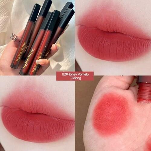 6 Colors Velvet Matte Lipstick Long Lasting Waterproof Lip Stick Red Liquid Lip Gloss Non-stick Lip Tint Korean Cosmetic Makeup