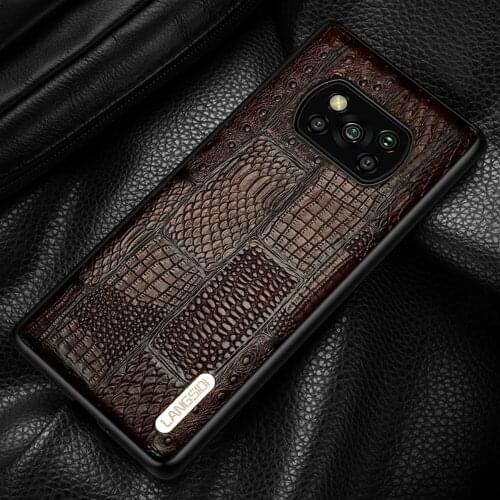 Genuine Retro Leather Case for Poco X3 Pro NFC F3 M3 X2 Mi 11 10 9 9T 10T Lite Cover For Xiaomi Redmi Note 9 Pro Note 10 8 pro 7