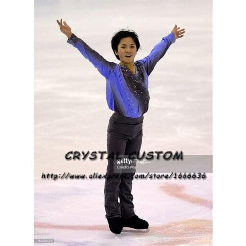 Custom Figure Skating Clothes For Men /Boys Fashion New Brand Vogue Figure Skating Competition Costume MR3137