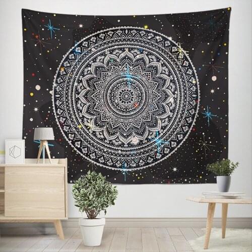Indian Mandala Tapestry Hippie Home Decorative Wall Hanging Bohemia Beach Mat Yoga Mat Bedspread Table Cloth 200x150CM