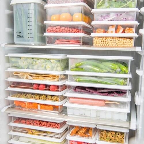 Food Organizer Home Plastic Food Storage Box Grain Container Kitchen Organizer Kitchen Organizer Food Snack Vegetables Organizer
