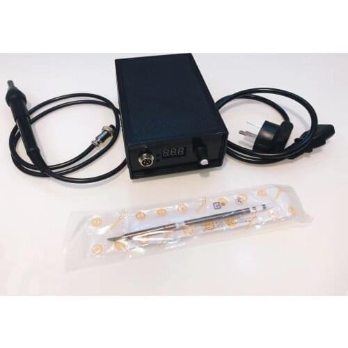 T12 soldering station electric soldering iron portable thermostat with automatic sleep