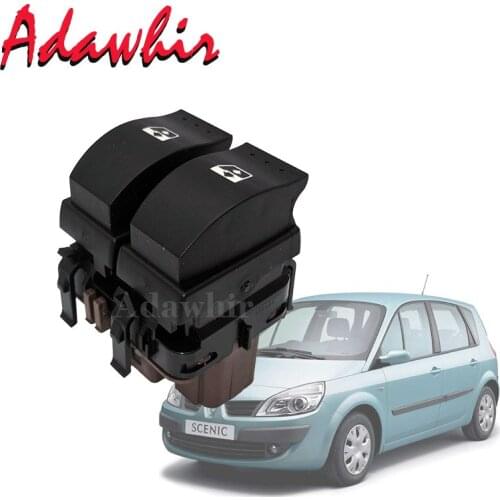 Front Door with Anti-pinch Protection Left and Right Rear Window Control Switch for RENAULT SCENIC II 8200315040 8200315050