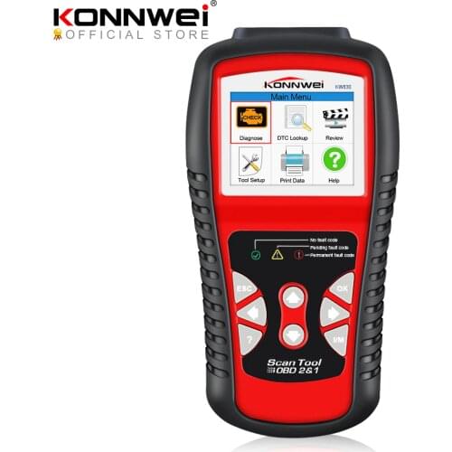 KONNWEI KW830 OBDII EOBD CAN Scanner tool Auto Code Reader odb2 Diagnostic Tool Work For Renault car better than MaxiScan MS509
