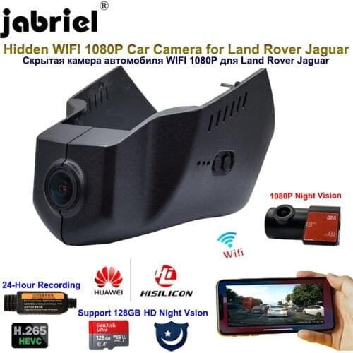 Jabriel 1080P Hidden WIFI Dash camera Car dvr for Land Rover Discovery Sport Range Rover Evoque Jaguar E F PACE XE XF XJ XJL XEL
