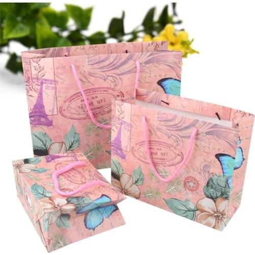10pcs candy paper packaging flower коробка упаковка gift bag Cosmetic clothes shopping bag подарочные пакеты упаковка для мыла