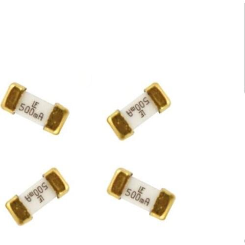 100PCS SMD Fuses 0451.500MRL 2410 1808 500mA 0.5A 125V Fast Acting Subminiature Surface Mount Fuse Fast Act