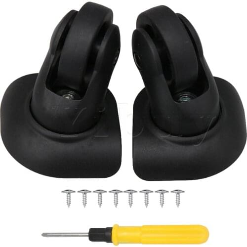 2 x Luggage Wheel Replacement Parts Suitcase Spinner Wheels W293# 4.9cm