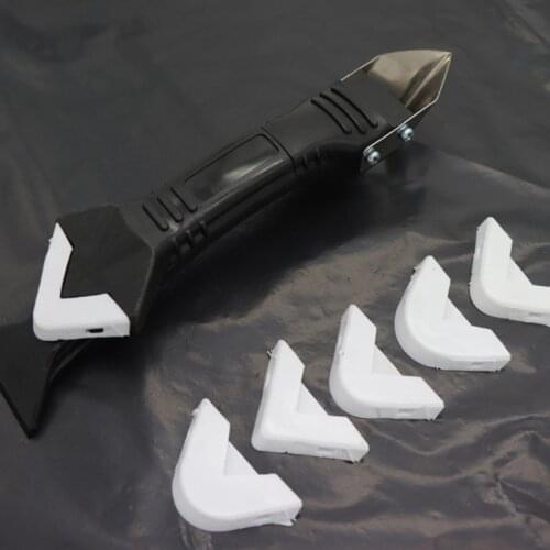 3 in 1 Durable Silicone Sealant Remover Glass Glue Angle Scraper Adhesive Kit N58A
