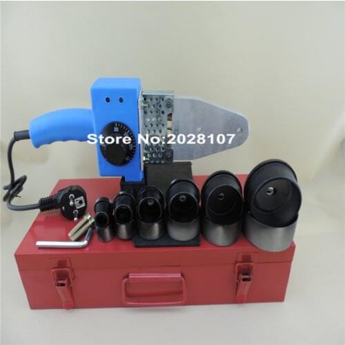 Free shipping JIANHUA metal box Temperature control welding of plastic pipes ppr tube welder DN 20/25/32/40/50/63mm nozzles