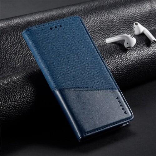 For Oneplus 7 Pro 7 6T McLaren 6 1+7 1+6T One Plus 7 Pro 5G Luxury Spliced Leather Magnetic Closure Flip Cover Phone Case
