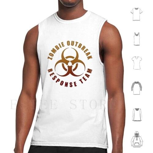 Zombie Outbreak Response Team Tank Tops Vest Cotton Zombie Outbreak Response Team Zombie Outbreak Response Team Zombie