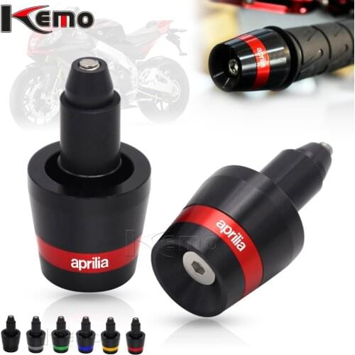 Motorcycle 13-22mm Handle Bar End Weight Handlebar Grips Cap Plug For Aprilia Rs 125 1000 R RSV4 V4R 250 Rx50 650 750 200 500