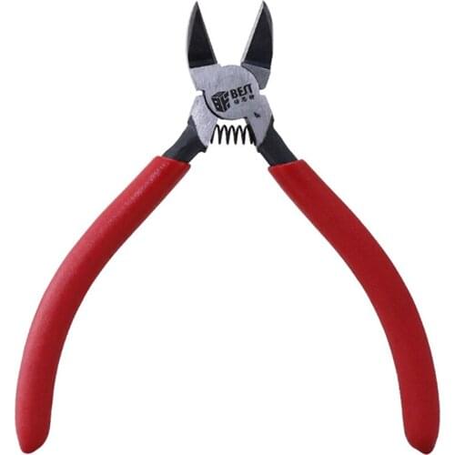 Diagonal pliers 5 inch chrome vanadium alloy steel fine cut copper wire electronic components cutting foot pliers