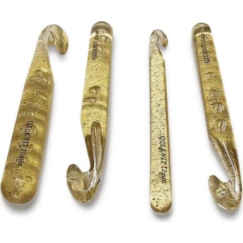 Brand New Knitting Tool High Quality Knitting Crochet Hook for Hand-made& DIY Transparent Plastic Needle 12mm/15mm/18mm/20mm