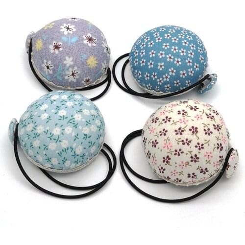 Portable Wrist Pin Bag Sewing Machine Needle Bags Sewing Pin Cushion For Home DIY Crafts Sewing Pincushions Tools Storage Bags