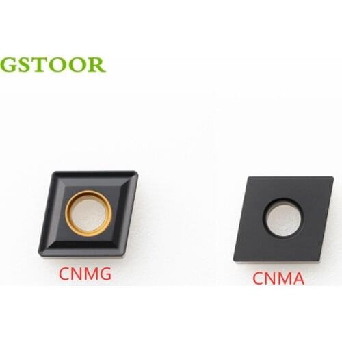 10PCS CNMG120404 CNMG120408 CNMG120412 CNMA120404 CNMA120408 CNMA120412 CNC Turning Tools Carbide Inserts For Cast Iron