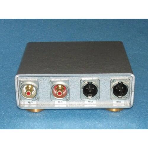 Vinyl MC cartridge 20 times permalloy step-up transformer, balanced output, wide frequency response suitable for less than 100Ω