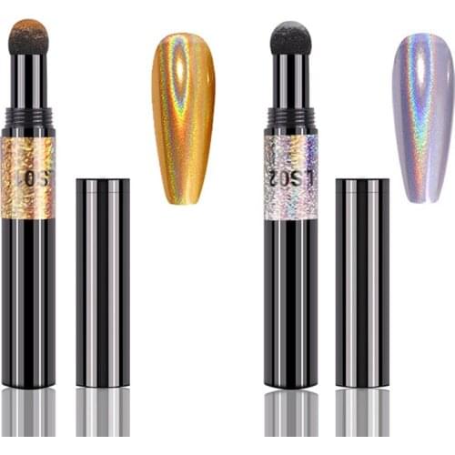 Nail Air Cushion Magic Pen Solid Aurora Powder Mirror Effect DIY Nail Art Decor Nail art decoration Air Cushion Pen