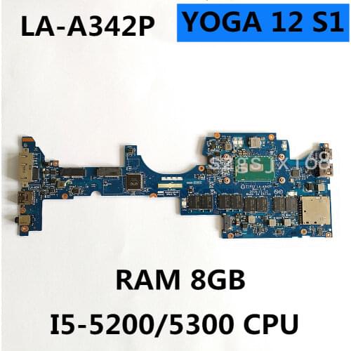 For Lenovo ThinkPad X1 x1c Carbon notebook PC motherboard I5 4200 i5 4300 LMQ-1 MB 12298-2 I5 4G Quality 100% Fully Tested