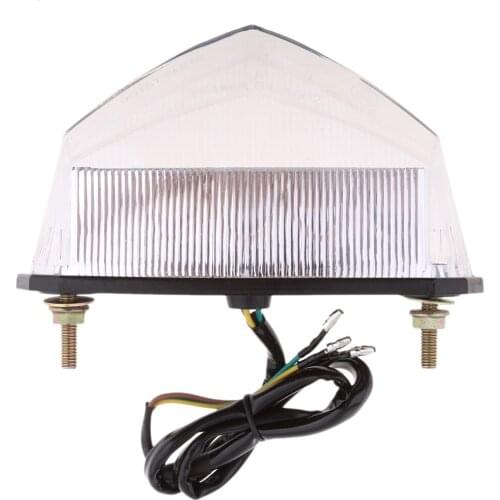 10 LED Red Super Bright Motorcycle Tail/Brake Light Running Lamp