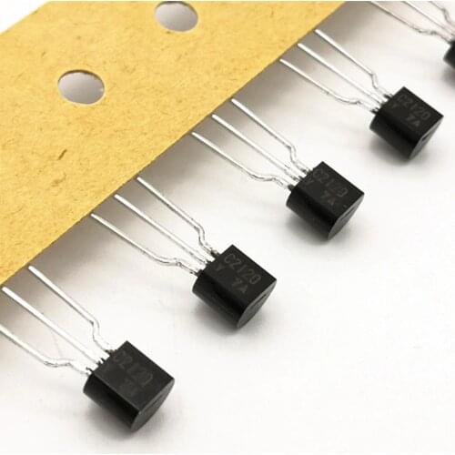 50PCS 2SC2120 C2120 NPN Audio Transistor TO-92 Transistor