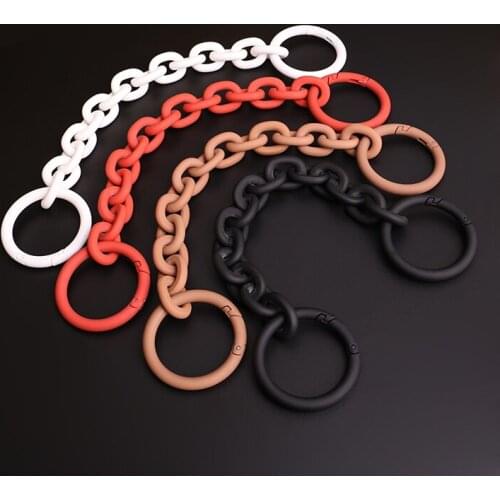 Acrylic Bags Chains Women Bags Parts Short Purse Chains Handbag Wrist Straps High Quality Bags Accessories Replacement DIY Decor
