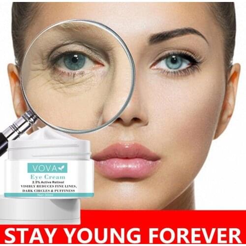 30g Instant Eye Cream Anti Wrinkle Anti Aging Remove Dark Circles Eye Care cosmetics Eye Beauty Korean Cream Fine Lines Puffine