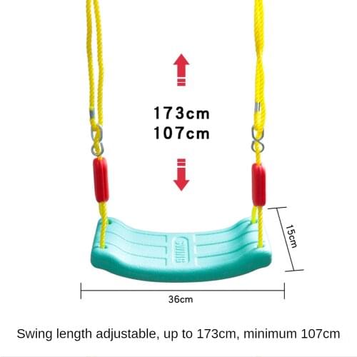 Wooden Swing Toys Outdoor Sports Childrens Play Indoor Adjustable Swing Kids Outdoor Swing Columpio De Madera Holzschaukel