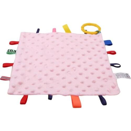 Baby Toys Infant Teether Scarf Appease Towel Baby Rattle Doll Soothe Towel Calm Plush Educational Toys Newborn Soft Supplies