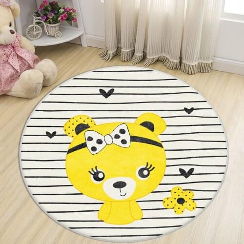 Football Pattern Kids Room Rug Crawling mat Rugs Baby Room Top astroturf