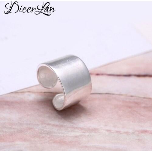Hot Sale Charming Romantic Smooth Round Rings for Women Men Jewelry Adjustable Size Rings Christmas Gift Dropship 2021