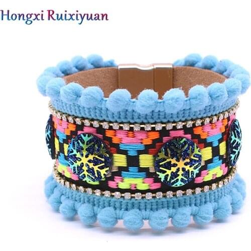 Hongxi Ruixiyuan Wide Bracelets