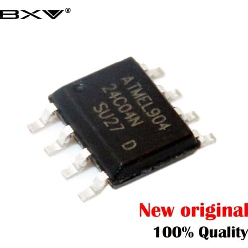 Quality Is Very Good Work 100% of The IC Chip 10pcs/free Postage 24C04N AT24C04 SOP8 24C04 AT24C04N-10SU-2.7 SOP8 The New SOP