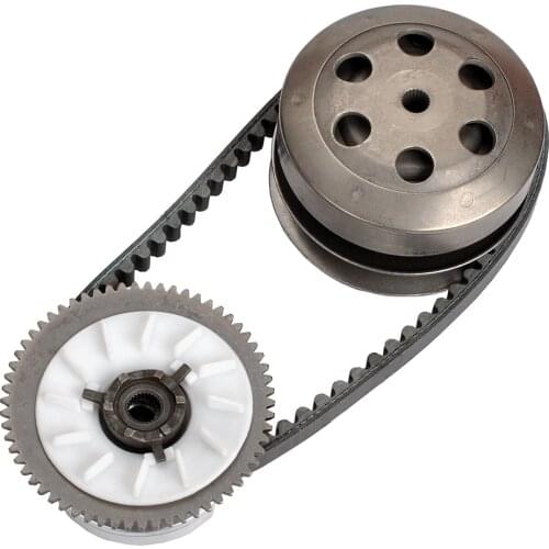Gy6 49-50cc CVT clutch set,include Assembly and Variator Assembly with 669 belt, fit forEngine Scooter motorcyc