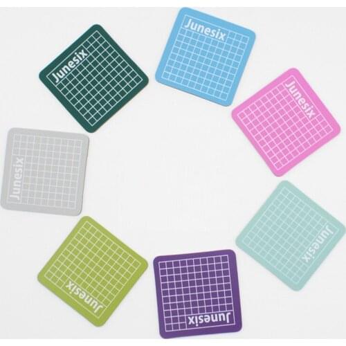 PVC Cutting Mat Self Healing Cutting Board Non-Slip Mini Cut Mat for DIY Handmade Arts Crafts Projects Sewing Machine Tool 6x6cm