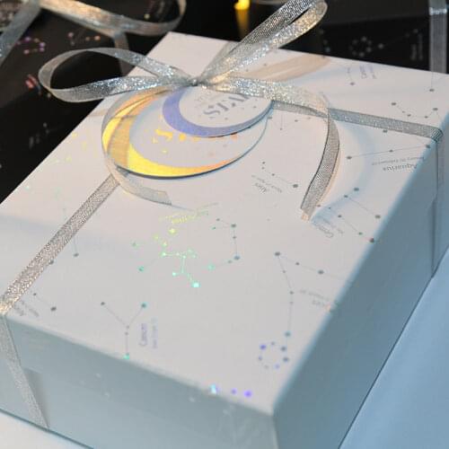 Birthday square gift box plus-size gift package box exquisite European creative romantic gift girlfriend boyfriend festival ins