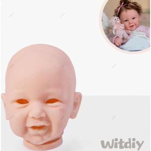 Witdiy Phoenix 50CM Reborn baby doll kit Unpainted reborn kit Lifelike kit Reborn doll kit blank parts