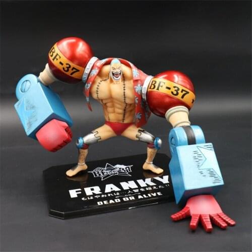 One Piece Franky Action Figure 1/12 scale painted figure Second Ver. Romance Dawn Franky PVC figure Toy Anime 2Year Later