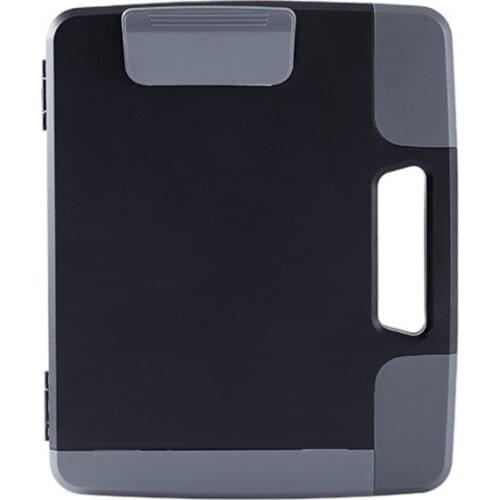 Portable A4 Files Document Clipboard Storage Case Organizer Holder Office Supply