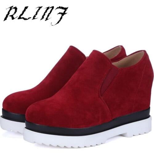 Замшевые туфли-лодочки RLINF China At AliExpress