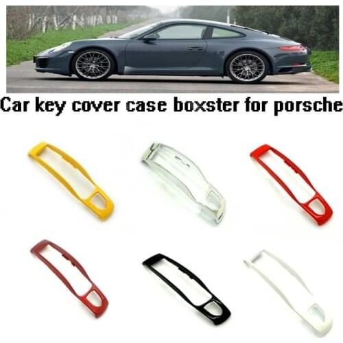 Smart Key Center Middle Trim Shell Cover Decal for Porsche 911 918 Panamera Macan Cayenne Cayman Boxster