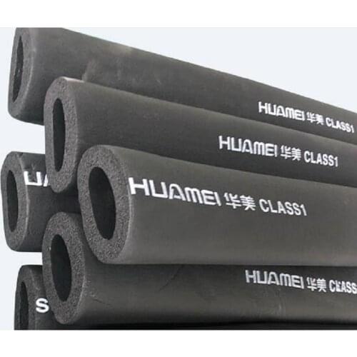 2M Length 9mm Thickness Internal diameter 6/10/13/16/20/22mm Thermal Insulation B1 Pipe Sponge Foam Rubber Tube
