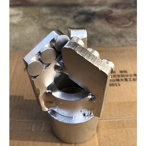 Water-well Rock Geology Coalfield Diamond Pdc Three-wing Concave Composite Piece Coreless Water Bit/Opener Hole Saws