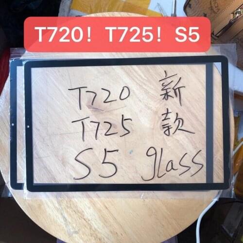 Front Screen Glass Replacement For Samsung GALAXY Tab S5e S5 T720 T725 Free tools