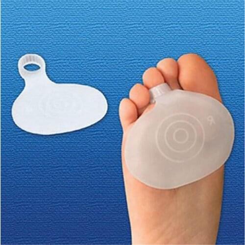 Silicone Forefoot Pads On High Heels Apple Shape Pad Eases The Forefoot Insole Half Size Shoes Pad Comfortable Breathable Pads