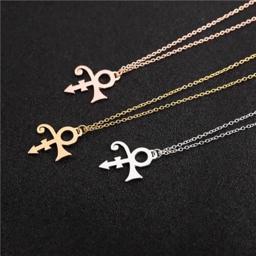 10 Little Prince Series Guitar Memorial Love Symbol Necklace Story Cartoon Image Cute Artist Singer Necklaces Gifts jewelry